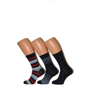 Pánské ponožky Premium model 17624125 A'3 - Cornette Barva: tmavě modrá, Velikost: 39-41