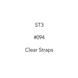 Silikonová ramínka Clear Straps clear ST3 - Panache 1