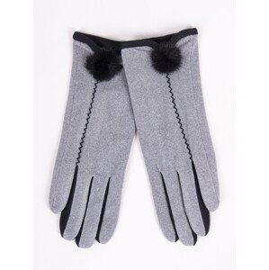 Yoclub Dámské rukavice RES-0154K-665C Grey 24