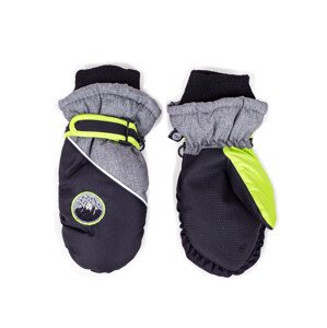 Dětské zimní lyžařské rukavice Yoclub REN-0215C-A110 Black 14