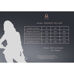 Dámská halenka Amargo žlutá - Merribel L