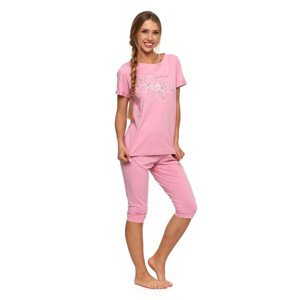Dámské pyžamo Plant Lady růžové Barva: růžová, Velikost: M