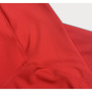 Červené dámské legíny model 18462739 - J.STYLE Barva: odcienie czerwieni, Velikost: S (36)