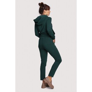 Dámské kalhoty B243 tmavě zelené - BeWear M