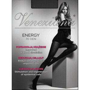 Punčocháče Veneziana Energy 70 den černá 2-S