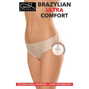 Dámské kalhotky Gatta 41592 Brazilky Ultra Comfort bílá S