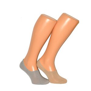 Kotníkové ponožky Milena  0576 bílá 42-44
