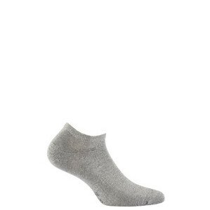 Hladké kotníkové ponožky Wola W81.3N3 Sportive AG+ ash/odstín šedé 33-35