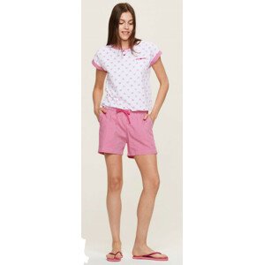 Dámské pyžamo FA6416PB Noidinotte růžovo/bílá XS