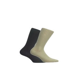Pánské ponožky Wola Perfect Man Comfort nestahující W94.F06 černá 39-41