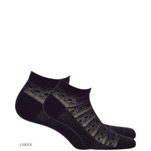 Dámské kotníkové ponožky ažurové