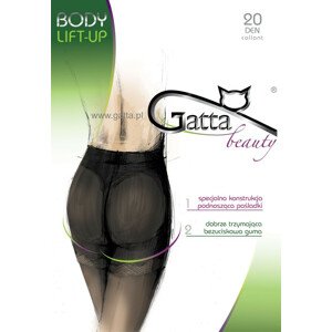 BODY LIFT-UP - Tvarující punčochové kalhoty 20 DEN - GATTA béžová 2-S