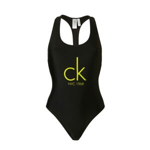Jednodílné plavky KW0KW00041-001 - Calvin Klein černá XS
