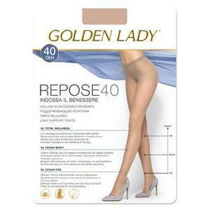 Dámské punčochové kalhoty Golden Lady Repose  6-2XL 40 den černá 6-XXL