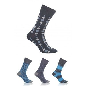 Pánské ponožky Steven Suitline art.056 modrofialová 45-47