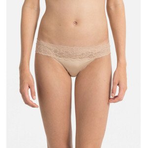 Dámské kalhotky QF1200E-GXB meruňková - Calvin Klein tělová XS