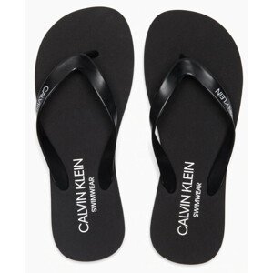 Plážové žabky Flip-Flops Sandals KM0KM00341 - Calvin Klein černá 43/44