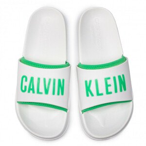 Pantofle KW0KW00779-100 bílá - Calvin Klein bílá 43/44