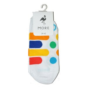 Dámské ponožky ťapky More 113 šedá-žíhaná 39-42