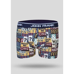 Pánské boxerky John Frank JFBD205 Dle obrázku XL