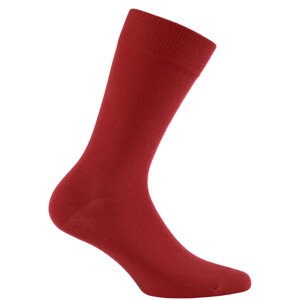 Hladké pánské ponožky PERFECT MAN - CASUAL červená 42/44