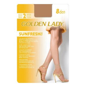 Ponožky Golden Lady Sunfresh 8 den A'2 odstín béžové univerzální