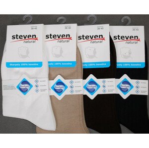 Pánské ponožky Steven art.055 černá 44-46