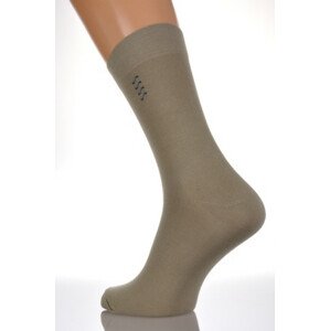 Pánské ponožky Derby Classic písková-vzor 45-47