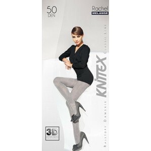 Dámské punčochové kalhoty Knittex Rachel Melange 50 den tmavě šedá/odstín šedé 2-S