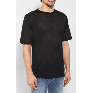 Pánské tričko KM0KM00332-001 černá - Calvin Klein černá XL