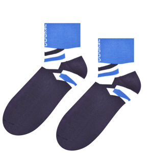 Ponožky na kolo 040 modrá/šedá 35-37