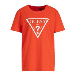 Pánské tričko U94M09JR00A-C303 oranžová - Guess oranžová L