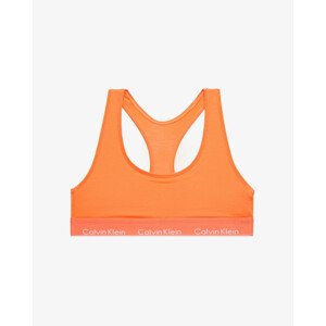 Sportovní podprsenka QF1659E-6TQ oranžová - Calvin Klein oranžová L