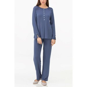 Dámské pyžamo 11195 - Vamp tmavě modrá XL