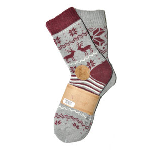 Dámské ponožky WiK 37836 Winter Sox A'2 šedá 39-42
