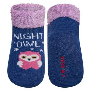 Ponožky SOXO ""NIGHT OWL"" tmavě modrá 16-18