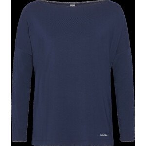 Dámské tričko na spaní QS6264E-2VZ tmavěmodrá - Calvin Klein tmavě modrá M