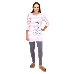 Dámské pyžamo SAB 42067 Sabrina růžová XL