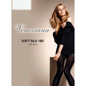 Dámské punčochové kalhoty Veneziana Soft Silk 180 den nero/černá 3-M
