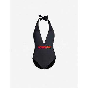 Jednodílné plavky KW0KW00847-BEH černá - Calvin Klein černá S