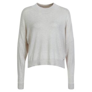 Dámské tričko na spaní QS6275E-WFU béžová - Calvin Klein béžová S
