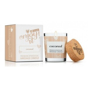 Masážní svíčka Enjoy it! Coconut - Magnetifico