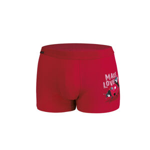 Pánské valentýnské boxerky Cornette 010/62 Make Love 2 červená XL