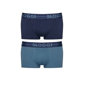 Boxerky Sloggi men Go Hipster C2P světlá kombinace modré (M007) 0006