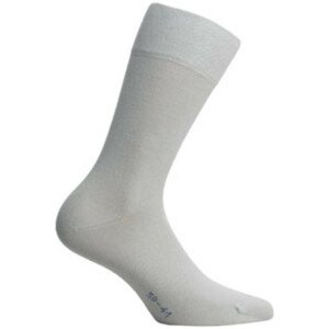 Pánské hladké ponožky PERFECT MAN šedá 42/44