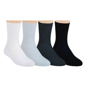 Nestahující a netlačící ponožky 018 bílá 35-38
