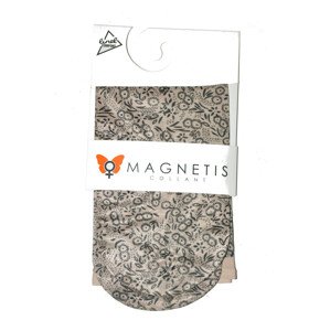 Dámské vzorované ponožky Magnetis lycra 20 den šedá univerzální
