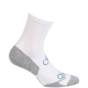 Krátké pánské/chlapecké vzorované ponožky AG+ bílá 45/47
