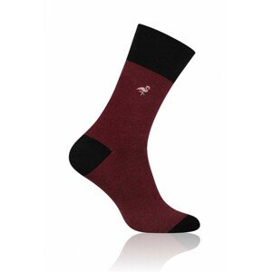 Pánské ponožky More Elegant 051 bordó 39-42