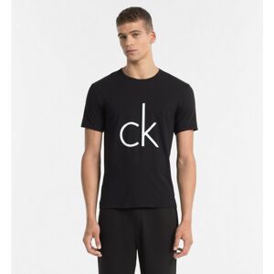 Calvin Klein Pánské Tričko S Logem Černé XL